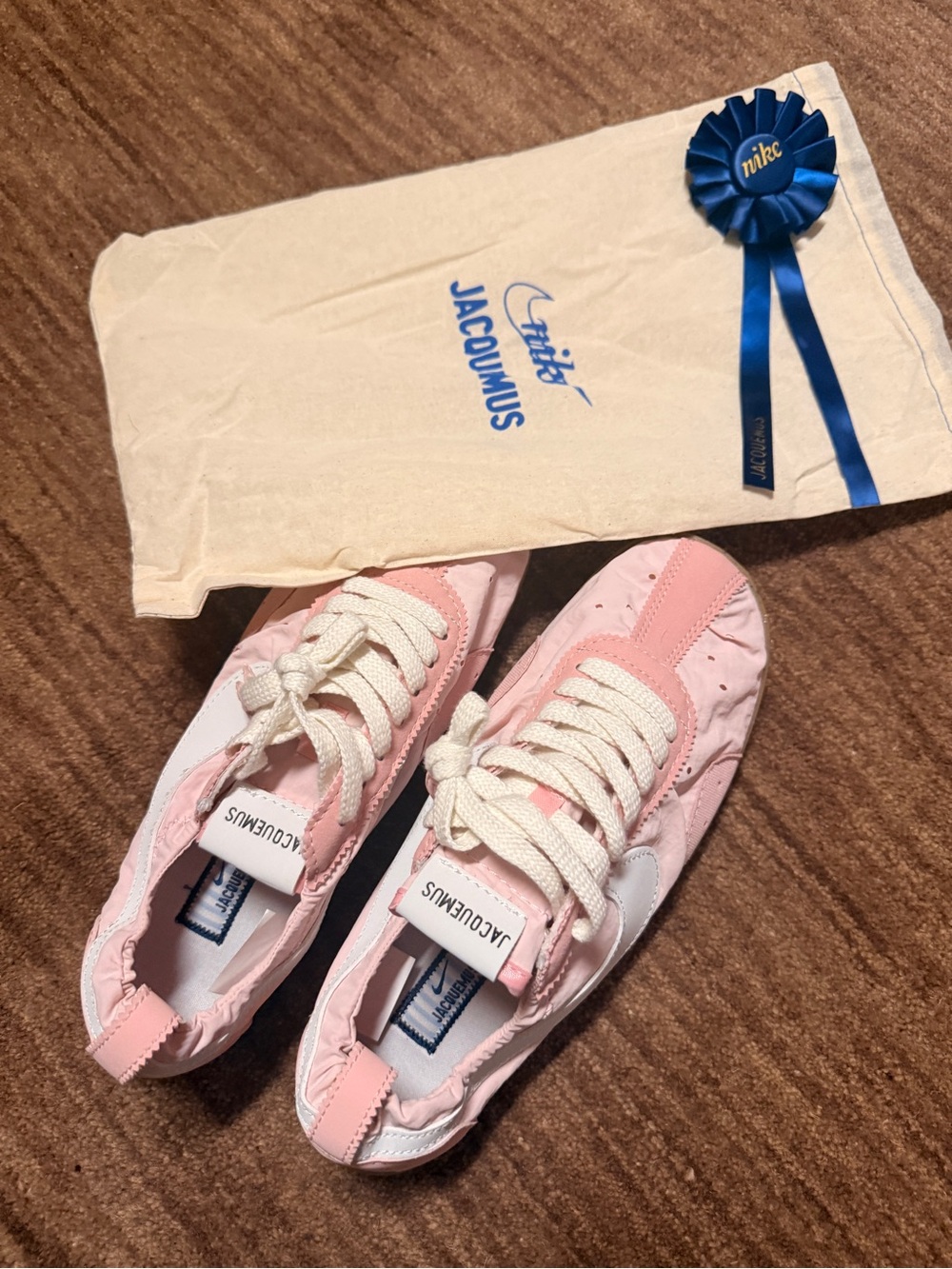Nike x Jacquemus Moon Shoe Aluminum Pink 9.5 Brand New